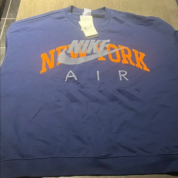 Nike Men's Blue New York Sweater - Picture 2 of 7
